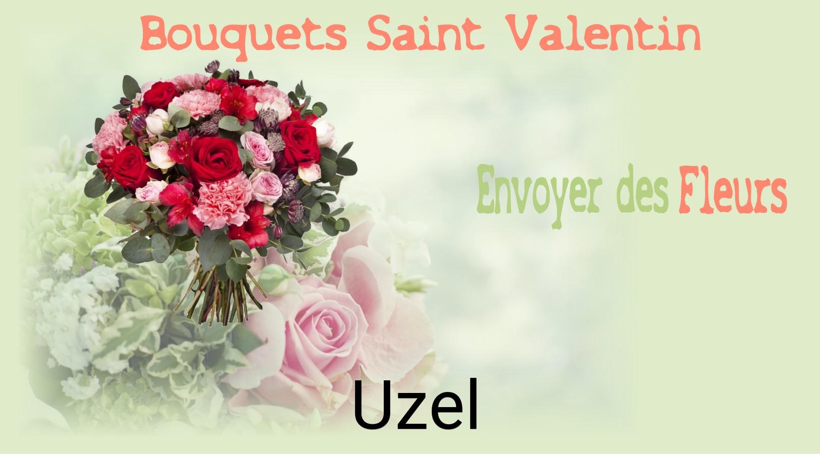 Roses de Saint-Valentin livrées à Uzel